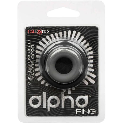 CALEXOTICS - ALPHA PROLONG SET OF 2 RING GREY - My naughty haven #