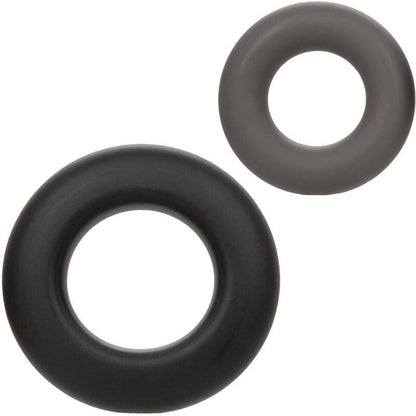 CALEXOTICS - ALPHA PROLONG SET OF 2 RING GREY - My naughty haven #
