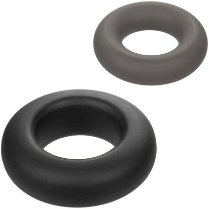 CALEXOTICS - ALPHA PROLONG SET OF 2 RING GREY - My naughty haven #