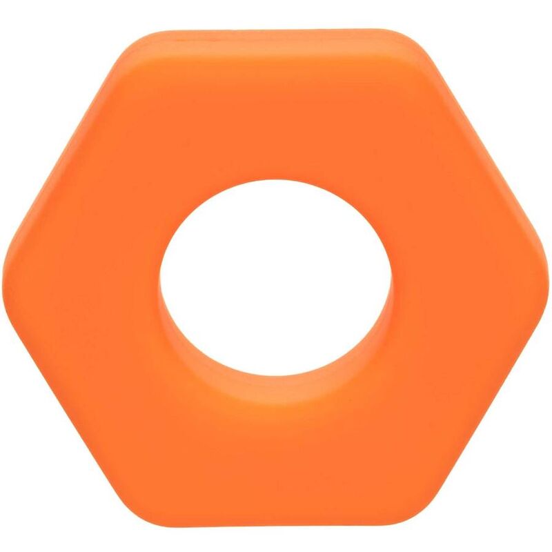 CALEXOTICS - ALPHA PROLONG SEXAGON RING ORANGE - My naughty haven #