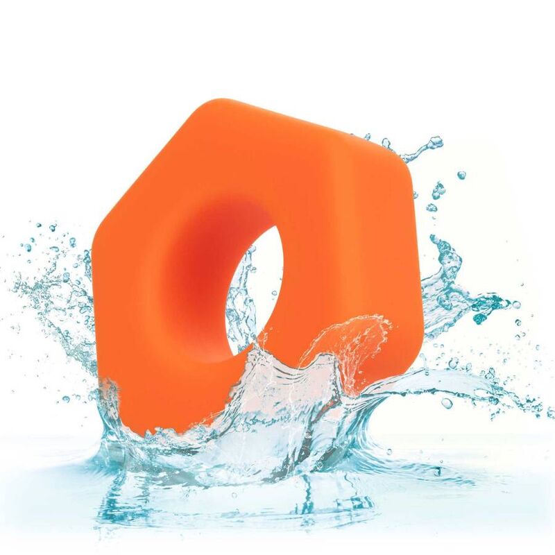 CALEXOTICS - ALPHA PROLONG SEXAGON RING ORANGE - My naughty haven #