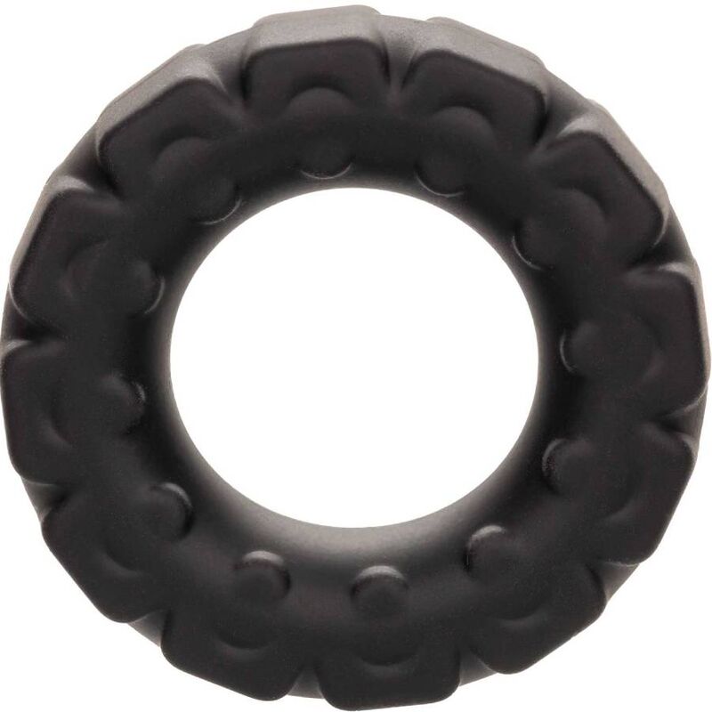 CALEXOTICS - ALPHA PROLONG TREAD RING BLACK - My naughty haven #