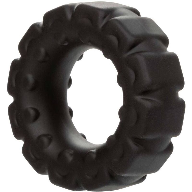 CALEXOTICS - ALPHA PROLONG TREAD RING BLACK - My naughty haven #