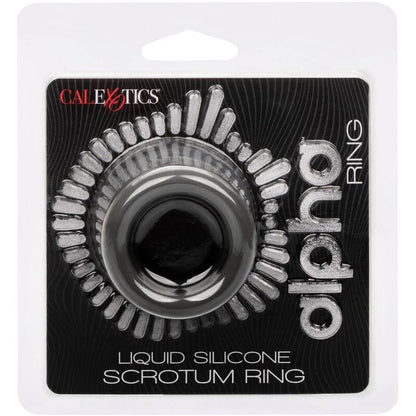 CALEXOTICS - ALPHA SCROTUM STRETCHING RING BLACK - My naughty haven #