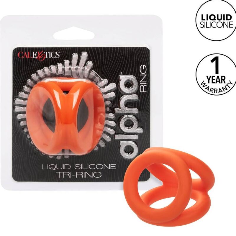 CALEXOTICS - ALPHA TRI-RING ORANGE - My naughty haven #