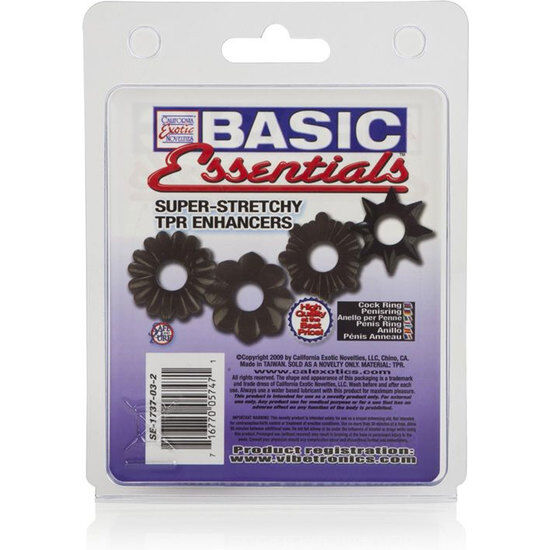 CALEXOTICS - BASIC ESSENTIALS 4 PACK - My naughty haven #