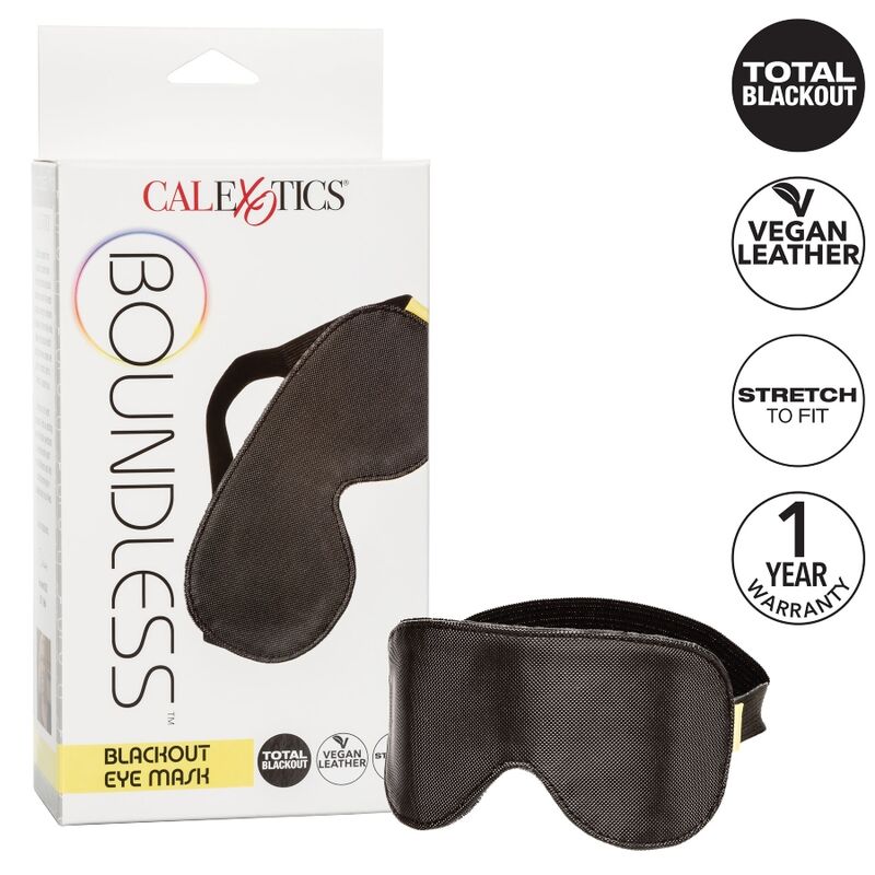 CALEXOTICS - BOUNDLESS BLACKOUT EYE MASK - My naughty haven #