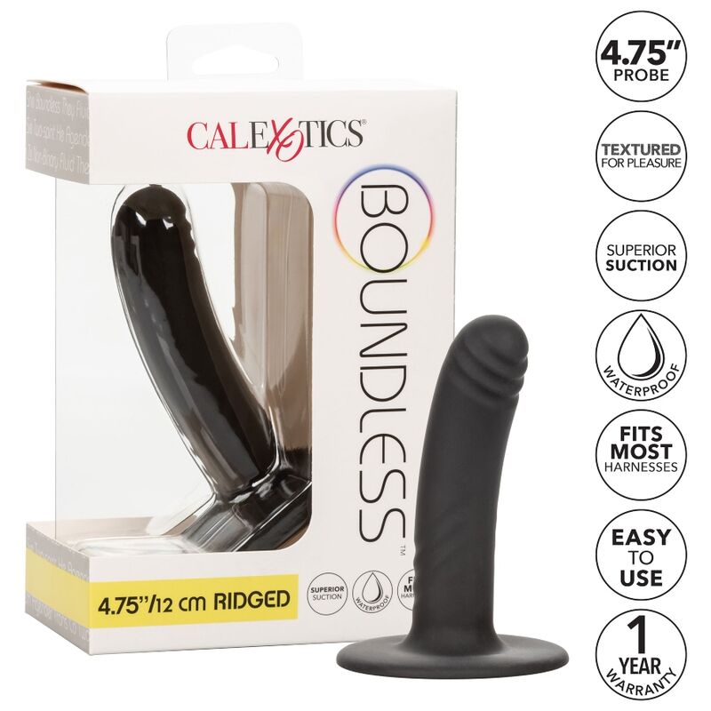 CALEXOTICS - BOUNDLESS DILDO 12 CM COMPATIBLE WITH HARNESS - My naughty haven #