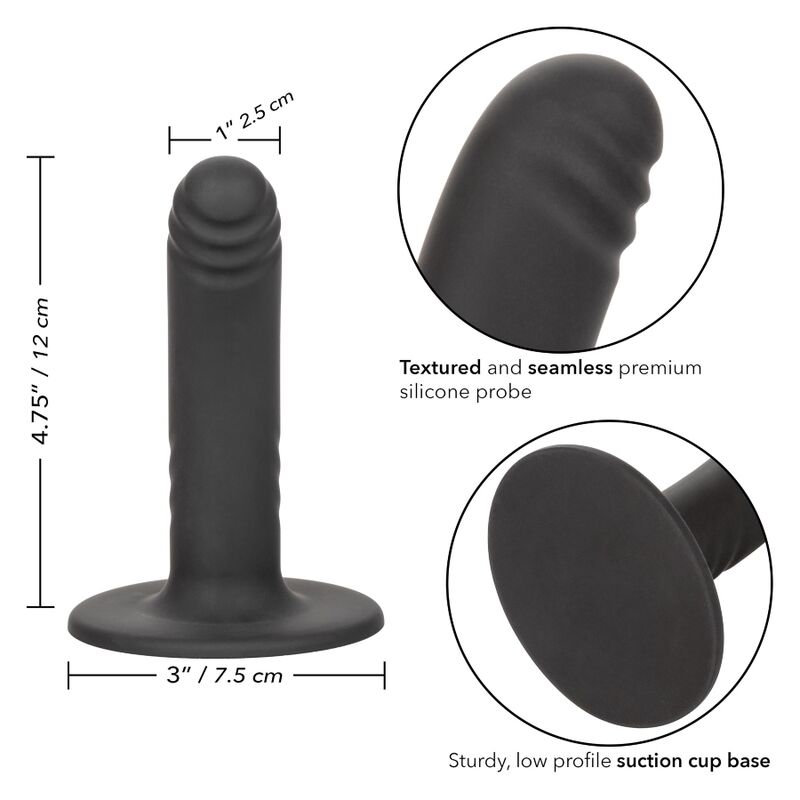 CALEXOTICS - BOUNDLESS DILDO 12 CM COMPATIBLE WITH HARNESS - My naughty haven #