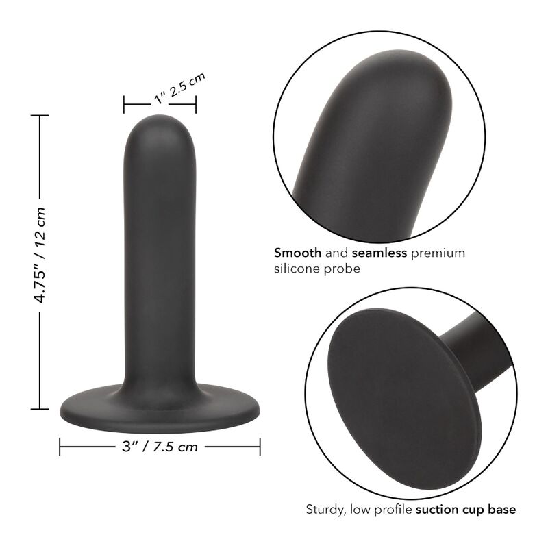 CALEXOTICS - BOUNDLESS DILDO 12 CM HARNESS COMPATIBLE SMOOTH - My naughty haven #