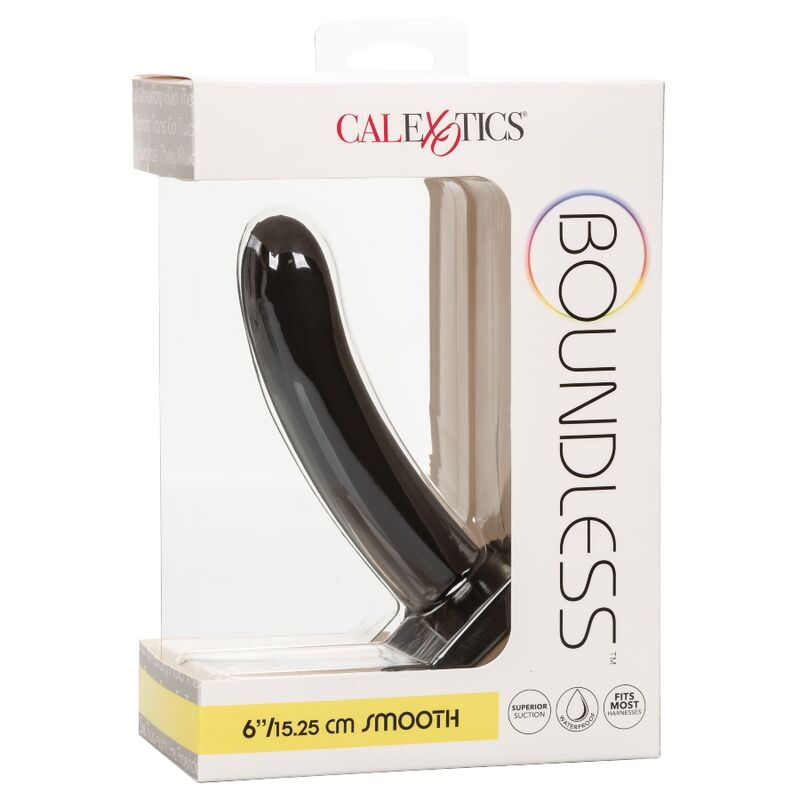 CALEXOTICS - BOUNDLESS DILDO 15.25 CM HARNESS COMPATIBLE SMOOTH - My naughty haven #