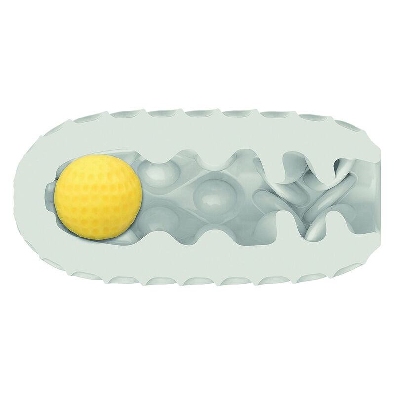 CALEXOTICS - BOUNDLESS REVERSIBLE SQUISHY BALL STROKE GREY - My naughty haven #