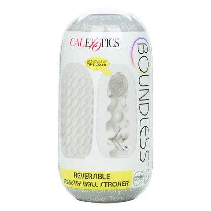 CALEXOTICS - BOUNDLESS REVERSIBLE SQUISHY BALL STROKE YELLOW - My naughty haven #