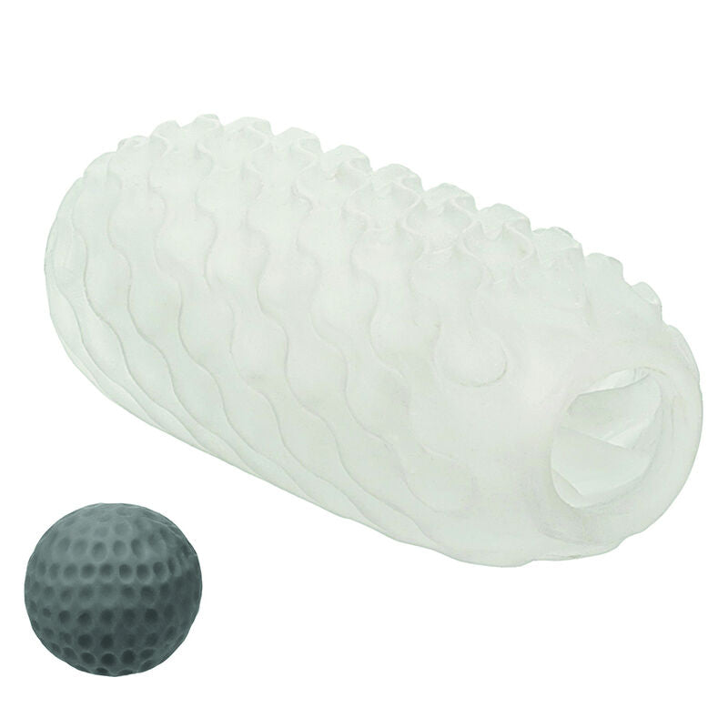 CALEXOTICS - BOUNDLESS REVERSIBLE SQUISHY BALL STROKE YELLOW - My naughty haven #
