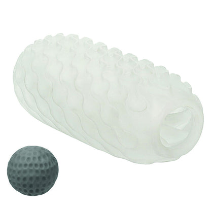 CALEXOTICS - BOUNDLESS REVERSIBLE SQUISHY BALL STROKE YELLOW - My naughty haven #
