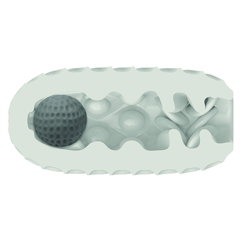 CALEXOTICS - BOUNDLESS REVERSIBLE SQUISHY BALL STROKE YELLOW - My naughty haven #