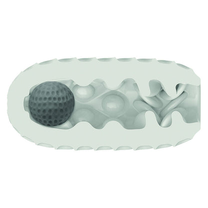 CALEXOTICS - BOUNDLESS REVERSIBLE SQUISHY BALL STROKE YELLOW - My naughty haven #