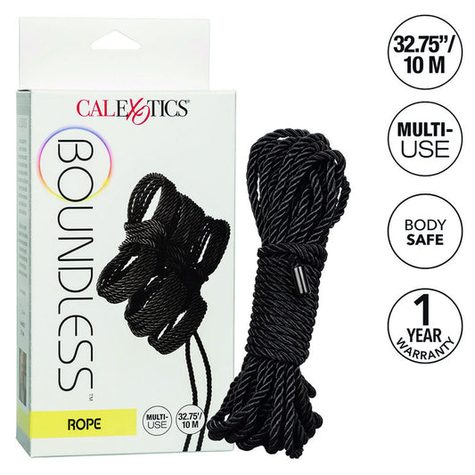 CALEXOTICS - BOUNDLESS ROPE 10M BLACK - My naughty haven #
