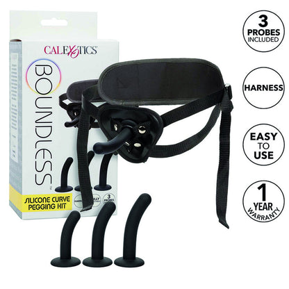CALEXOTICS - BOUNDLESS SILICONE CURVE PEGGING KIT - My naughty haven #