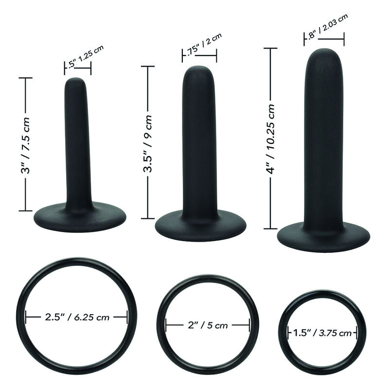CALEXOTICS - BOUNDLESS SILICONE PEGGING KIT - My naughty haven #