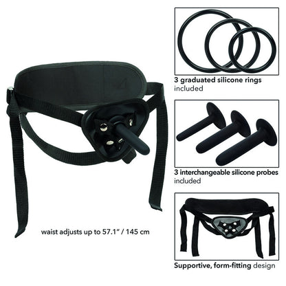 CALEXOTICS - BOUNDLESS SILICONE PEGGING KIT - My naughty haven #