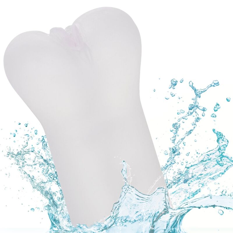 CALEXOTICS - BOUNDLESS VULVA STROKER TRANSPARENT - My naughty haven #