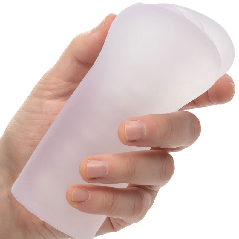 CALEXOTICS - BOUNDLESS VULVA STROKER TRANSPARENT - My naughty haven #