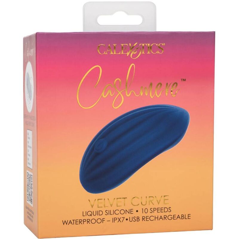 CALEXOTICS - CASHMERE VELVET CURVE BLUE - My naughty haven #
