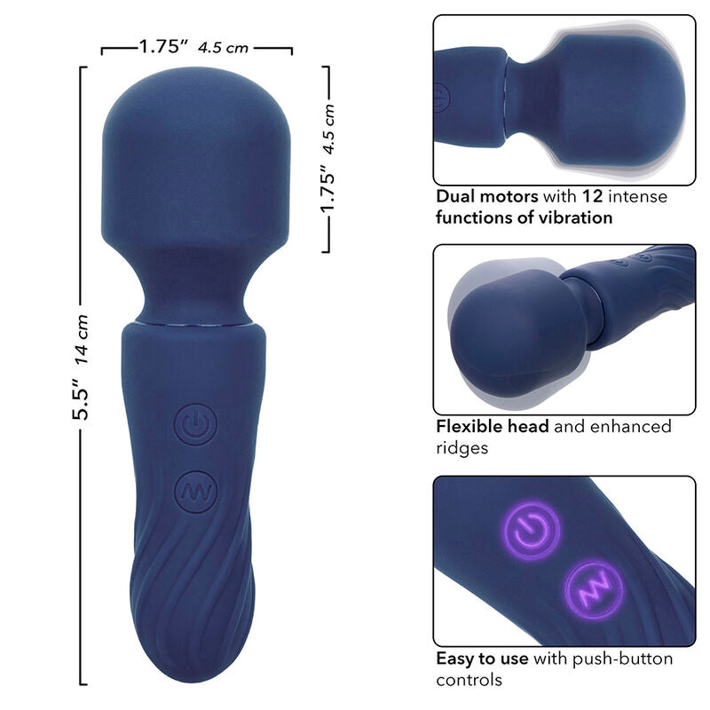 CALEXOTICS - CHARISMA CHARM MASSAGER 12 FUNCTIONS PURPLE - My naughty haven #