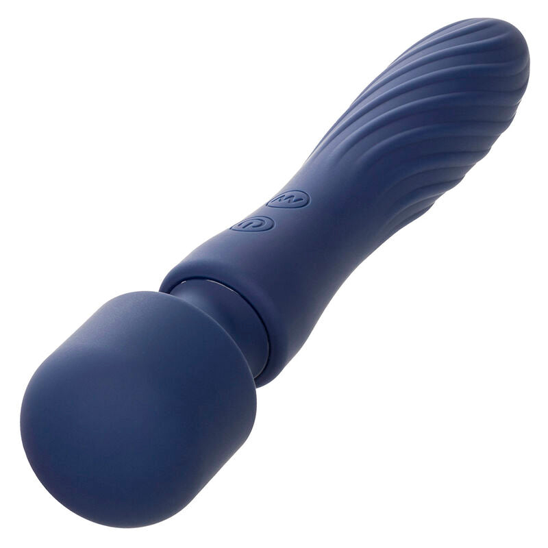 CALEXOTICS - CHARISMA MYSTIQUE MASSAGER DUAL MOTORS 12 FUNCTIONS 20,5 CM X 4.5 CM PURPLE - My naughty haven #