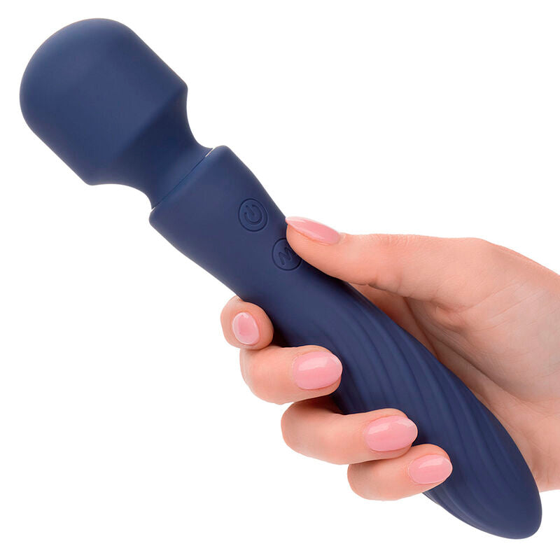 CALEXOTICS - CHARISMA MYSTIQUE MASSAGER DUAL MOTORS 12 FUNCTIONS 20,5 CM X 4.5 CM PURPLE - My naughty haven #
