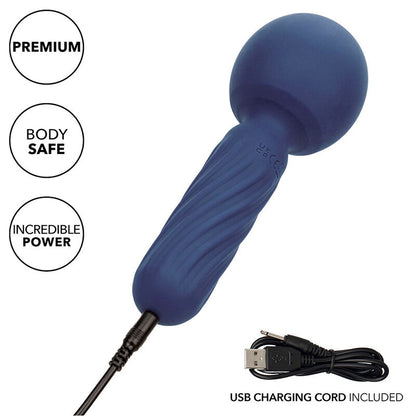 CALEXOTICS - CHARISMA SEDUCTION MASSAGER 12 FUNCTIONS 17.75 CM X 6.25 CM PURPLE - My naughty haven #