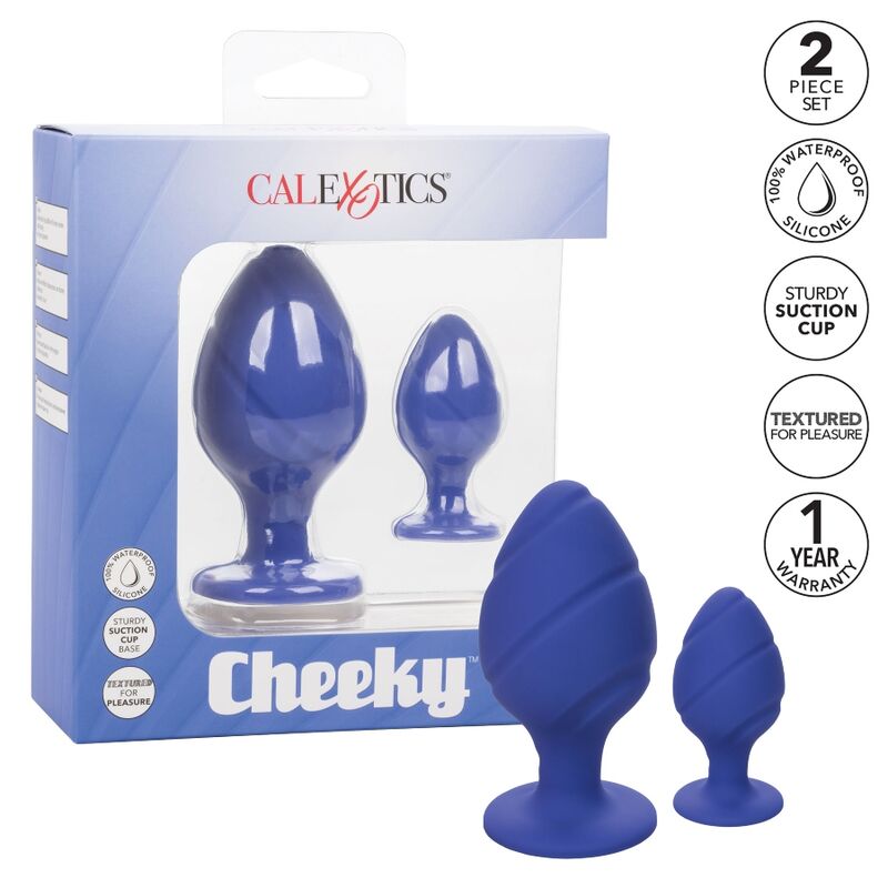 CALEXOTICS - CHEEKY BUTTPLUG PURPLE - My naughty haven #