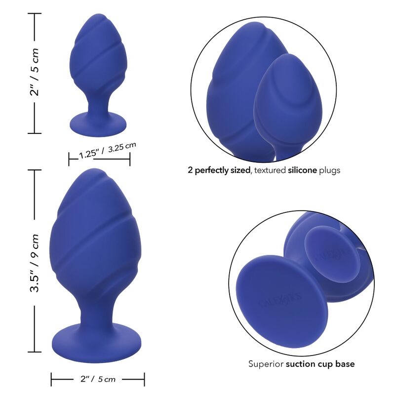 CALEXOTICS - CHEEKY BUTTPLUG PURPLE - My naughty haven #