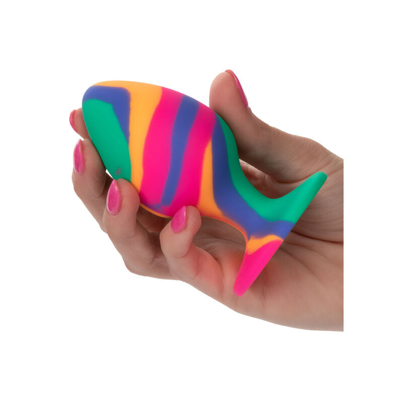 CALEXOTICS - CHEEKY LARGE TIE-DYE PLUG ANAL - My naughty haven #