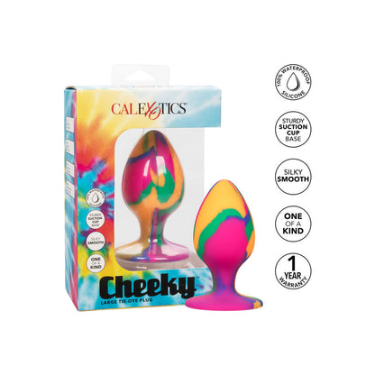 CALEXOTICS - CHEEKY LARGE TIE-DYE PLUG ANAL - My naughty haven #