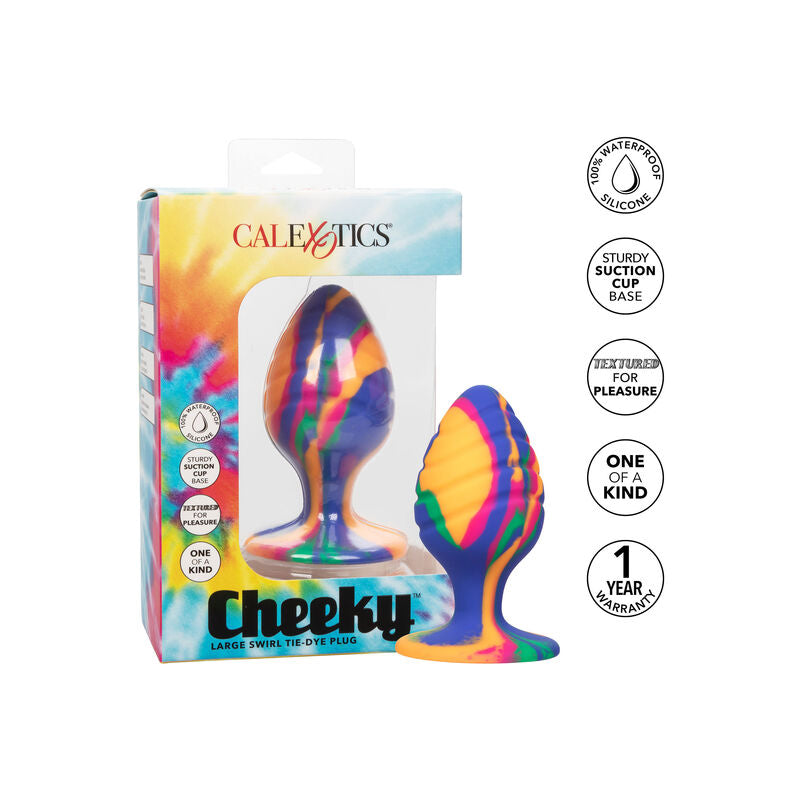 CALEXOTICS - CHEEKY LARGUE SWIRL PLUG ANAL - My naughty haven #