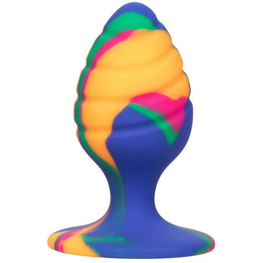 CALEXOTICS - CHEEKY MEDIUM SWIRL ANAL PLUG - My naughty haven #