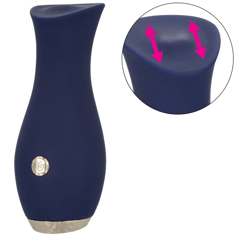 CALEXOTICS - CHIC TULIP MASAJEADOR - AZUL - My naughty haven #