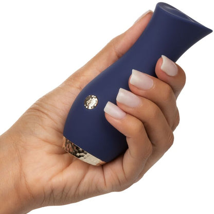 CALEXOTICS - CHIC TULIP MASAJEADOR - AZUL - My naughty haven #