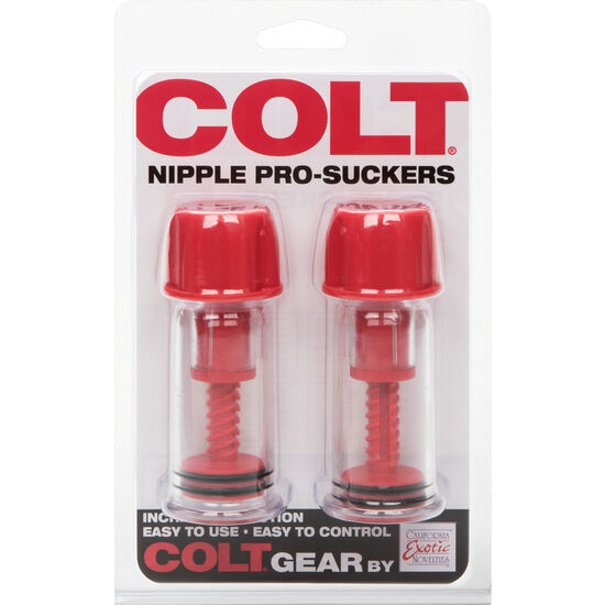CALEXOTICS - COLT RED NIPPLE SUCTION CUPS - My naughty haven #