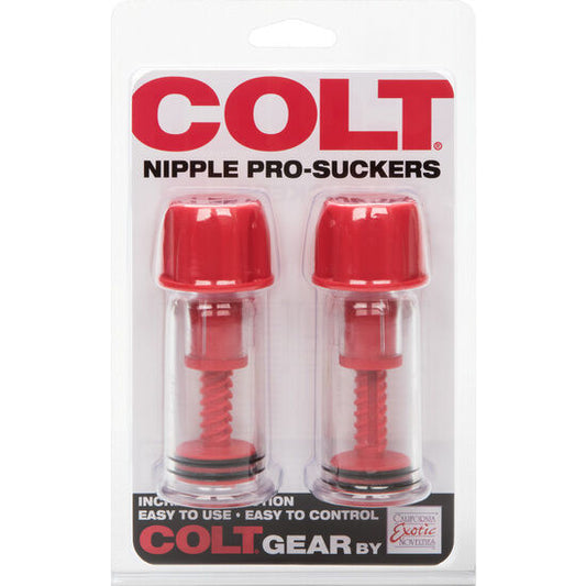 CALEXOTICS - COLT RED NIPPLE SUCTION CUPS - My naughty haven #