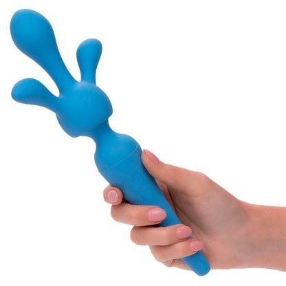 CALEXOTICS - COUTURE KIT VIBRATOR WAND 10 VIBRATIONS BLUE - My naughty haven #
