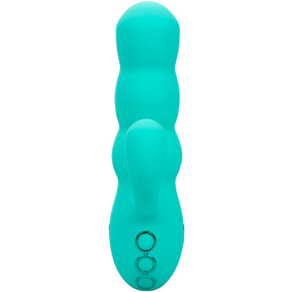 CALEXOTICS - DEL MAR DIVA VIBRATOR RABBIR AQUA GREEN BY CALIFORNIA DREAMING - My naughty haven #