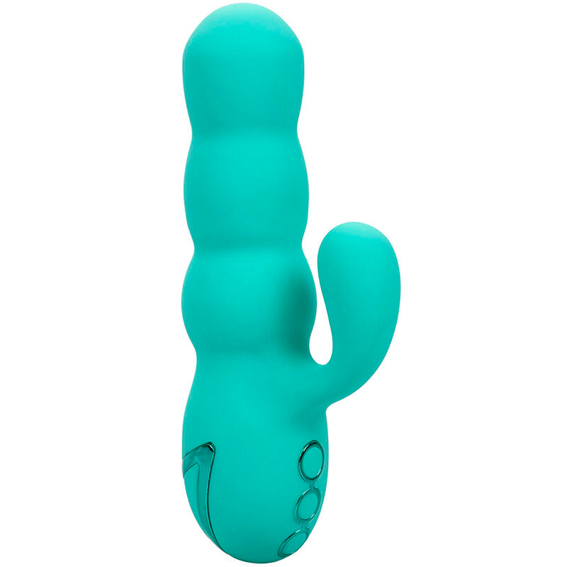 CALEXOTICS - DEL MAR DIVA VIBRATOR RABBIR AQUA GREEN BY CALIFORNIA DREAMING - My naughty haven #