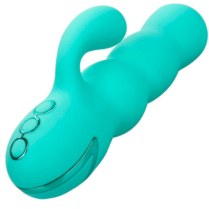 CALEXOTICS - DEL MAR DIVA VIBRATOR RABBIR AQUA GREEN BY CALIFORNIA DREAMING - My naughty haven #