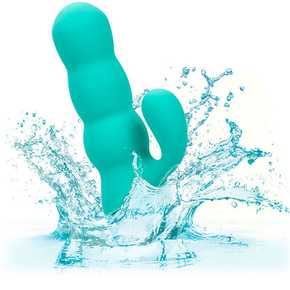 CALEXOTICS - DEL MAR DIVA VIBRATOR RABBIR AQUA GREEN BY CALIFORNIA DREAMING - My naughty haven #