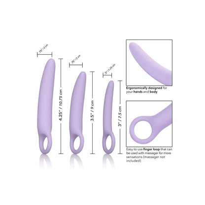 CALEXOTICS - DR LAURA BERMAN ALENA SET OF 3 SILICONE DILATORS - My naughty haven #