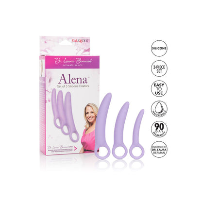 CALEXOTICS - DR LAURA BERMAN ALENA SET OF 3 SILICONE DILATORS - My naughty haven #