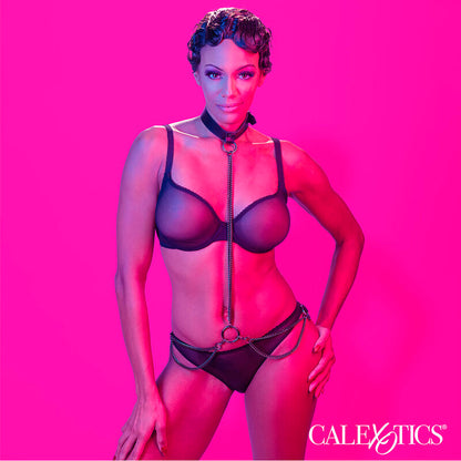 CALEXOTICS - EUPHORIA CHAIN HALTER COLLAR & LEASH - My naughty haven #